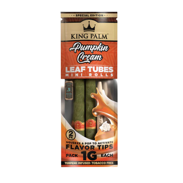 King Palm Flavor 2pk Rolls / Mini / Pumpkin Cream